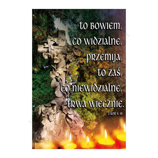 PLAKAT - TO BOWIEM CO WIDZIALNE... - format 33.5 x 49 cm - 2805