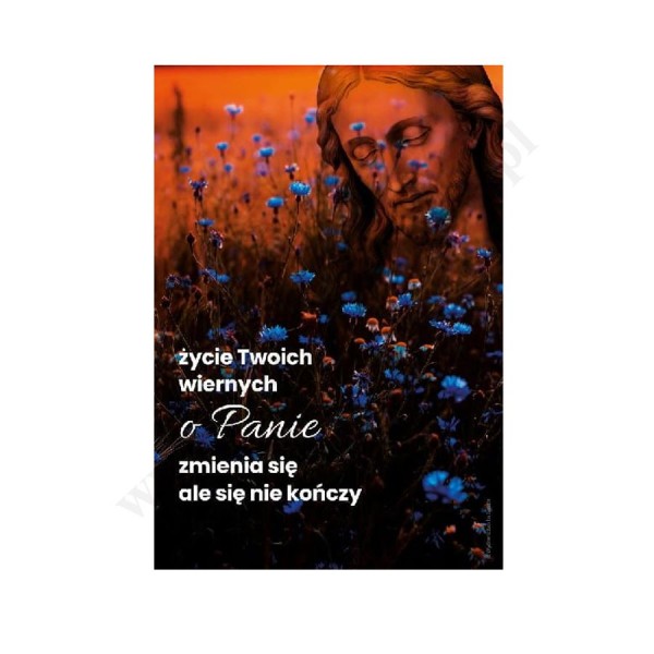 PLAKAT - ŻYCIE TWOICH WIERNYCH O PANIE... - format A3 - 11863