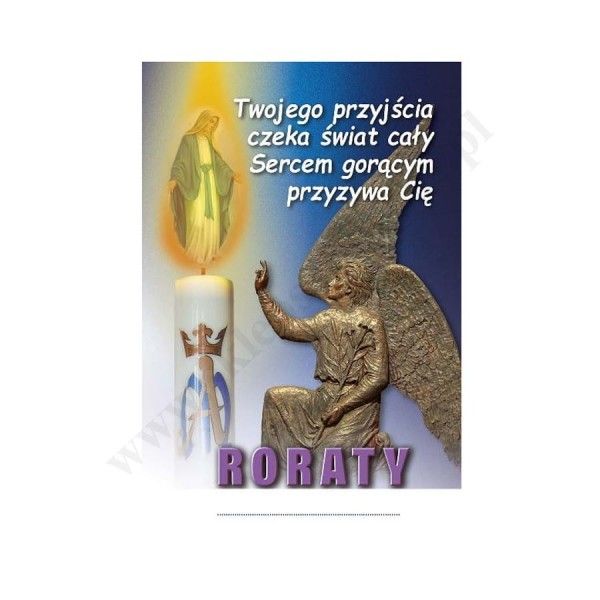 PLAKAT - TWOJEGO PRZYJŚCI CZEKA ŚWIA CAŁY...- format A3 - 11865