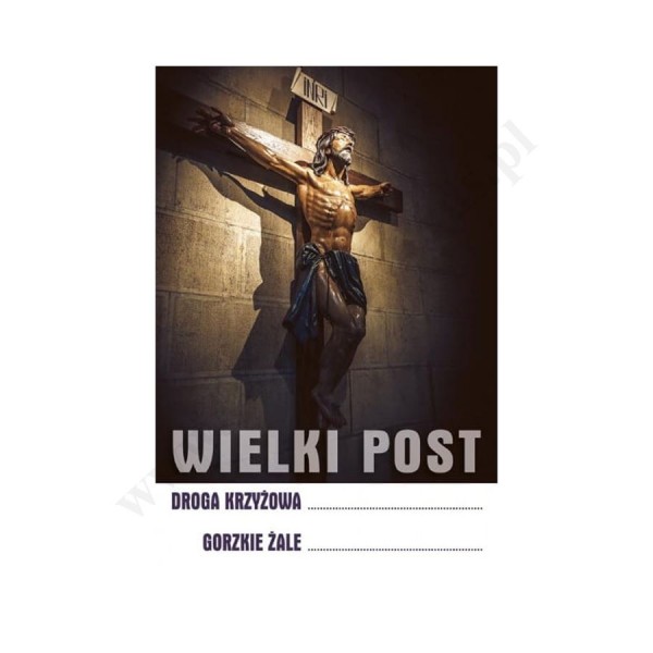 PLAKAT - WIELKI POST - format A3 - 65529