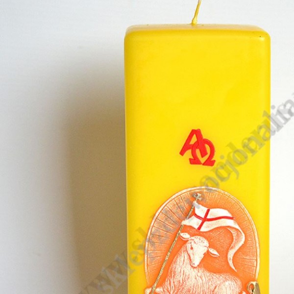 ŚWIECA WIELKANOCNA - wys.17 cm - 62927