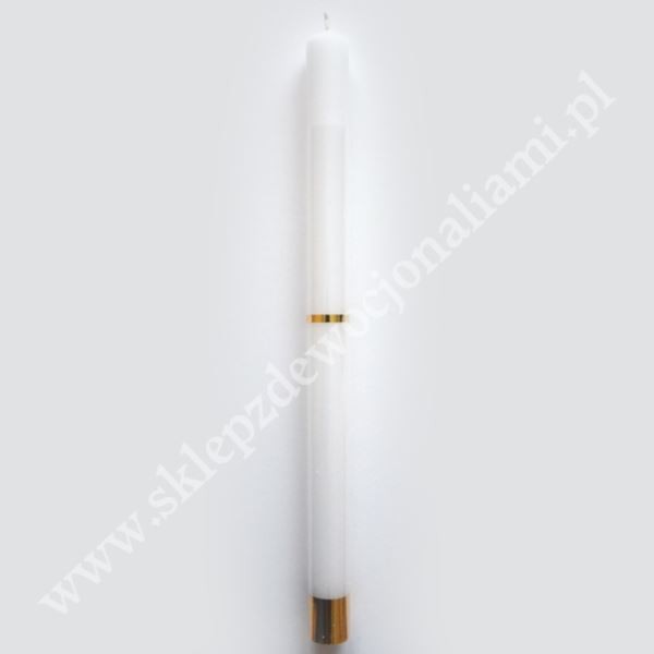 GROMNICA PARAFINOWA - BIAŁA, CZYSTA - 40.5/2.9
