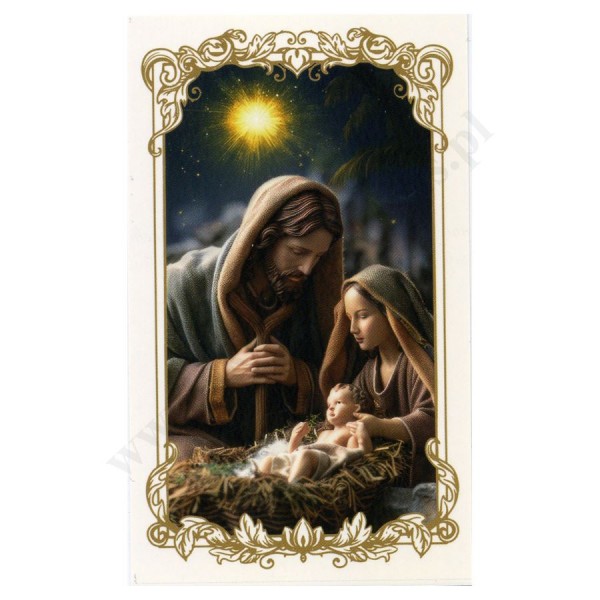 OBRAZEK KOLĘDOWY UV - FORMAT 6.5 x 11 cm - PACZKA 100 szt. - 30276