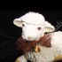 BARANEK WIELKANOCNY LEŻĄCY - wys.12 cm - BL05
