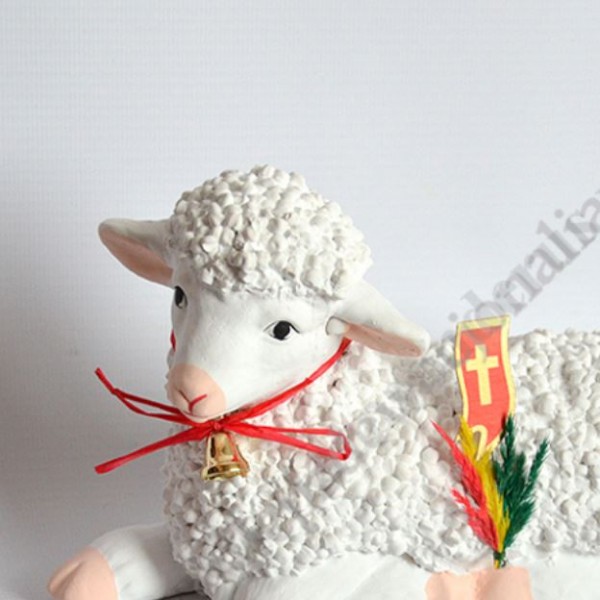 BARANEK WIELKANOCNY - wys. 13 cm - 9572