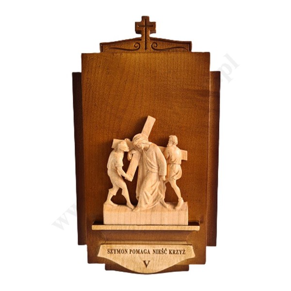 STACJE DROGI KRZYŻOWEJ - wys.56 cm - KOMPLET