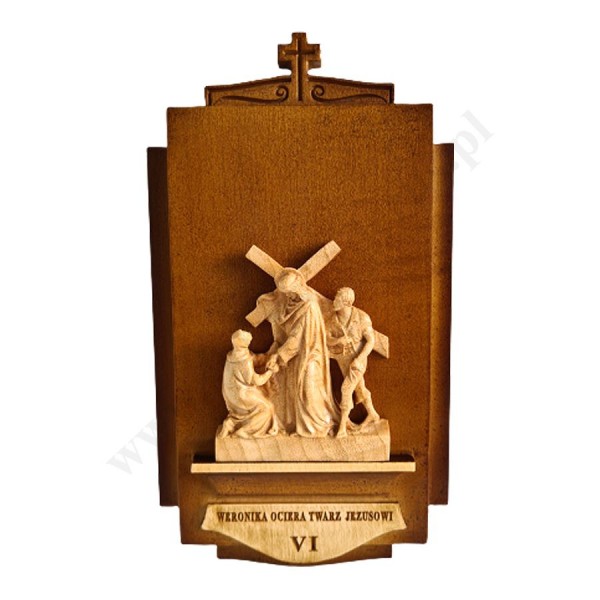 STACJE DROGI KRZYŻOWEJ - wys.56 cm - KOMPLET