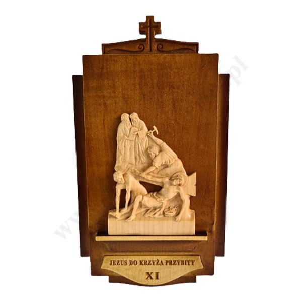 STACJE DROGI KRZYŻOWEJ - wys.56 cm - KOMPLET