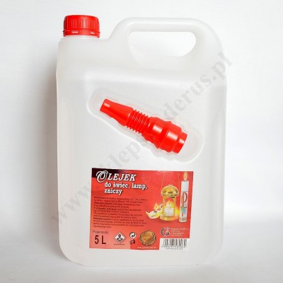OLEJ PARAFINOWY DO ŚWIEC - 5L + LEJEK