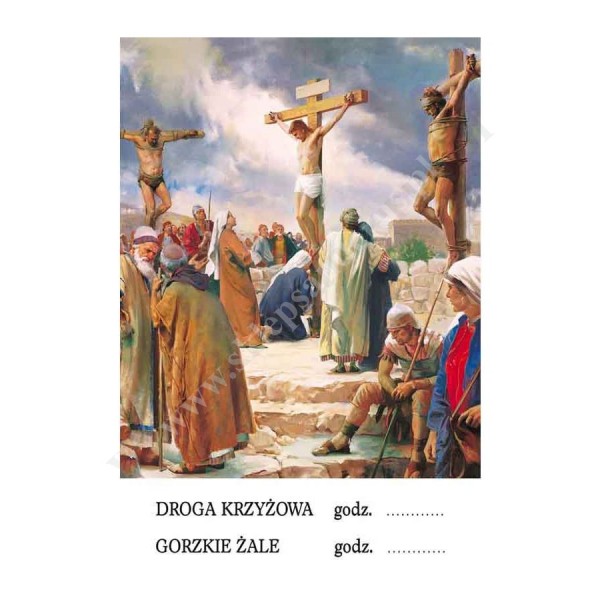 PLAKAT - WIELKI POST - - format 33,5 x 49 cm - 65623