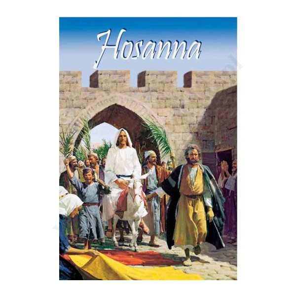 PLAKAT - HOSANNA - format 33,5 x 49 cm - 65629