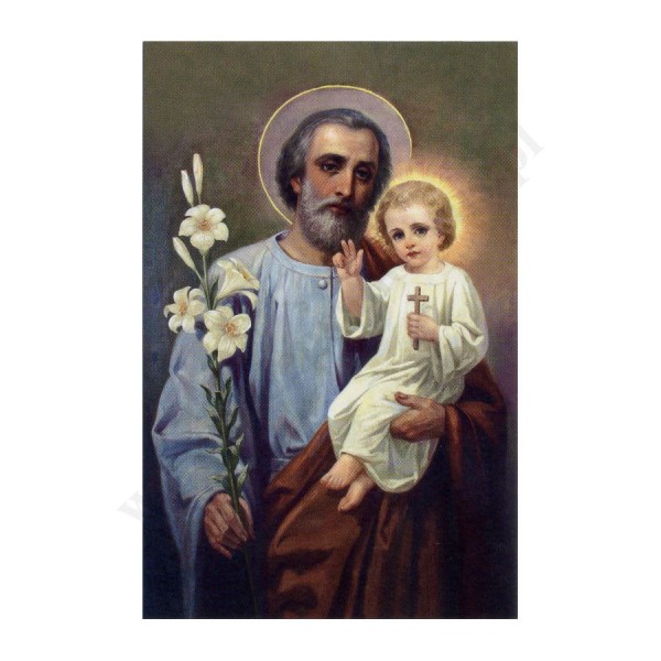 ŚWIĘTY JÓZEF - obrazek 6.5 x 10 cm - 70243