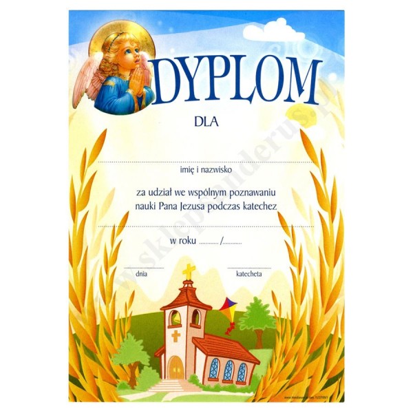 DYPLOM PRZEDSZKOLNY - format A5 - 79903
