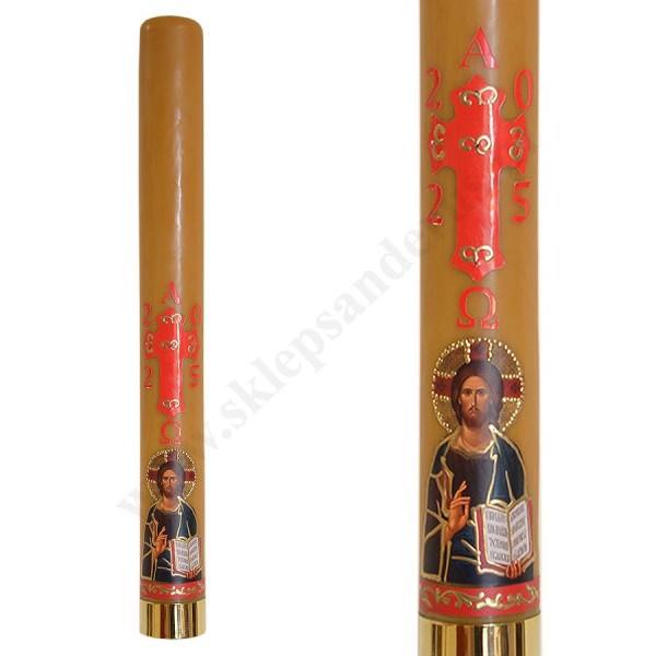 PASCHAŁ PARAFINOWO-WOSKOWY - wys. 70 cm - 50604
