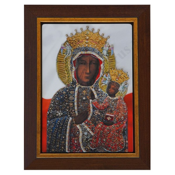 MATKA BOŻA CZĘSTOCHOWSKA - 21.5 x 28 cm - 51463