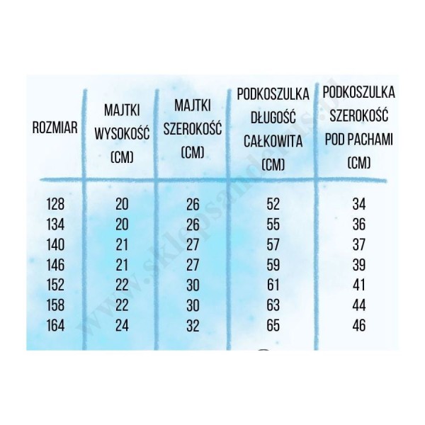 BIELIZNA DLA CHŁOPCA ALEX