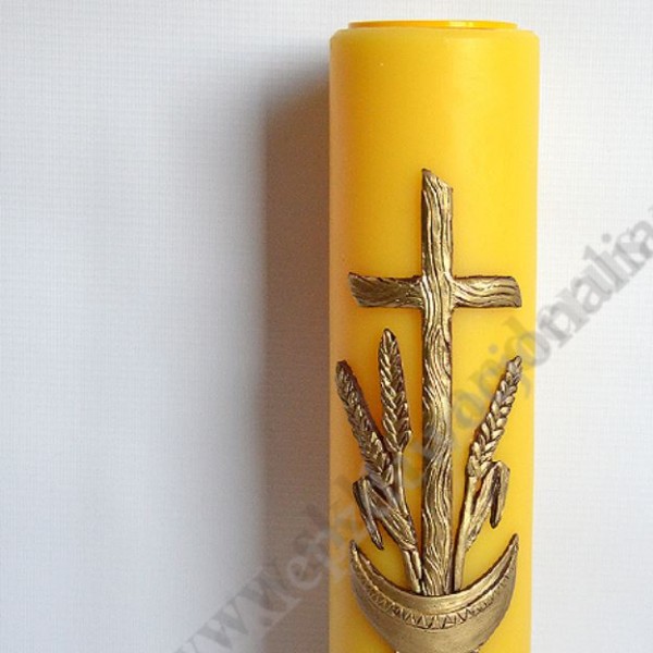 ŚWIECA OŁTARZOWA OLEJOWA - wys. 30 cm - 6386