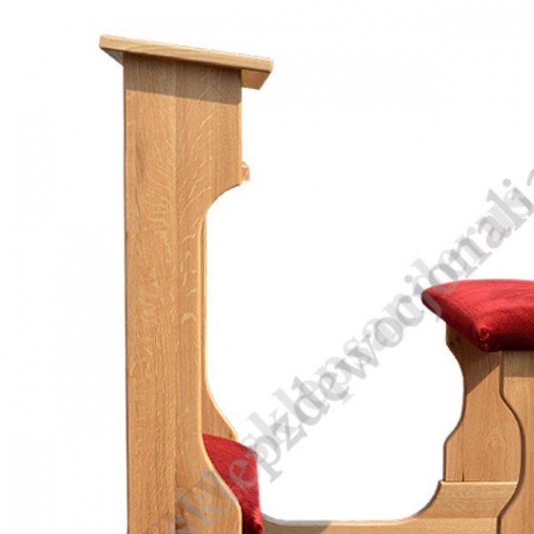 KLĘCZNIK Z SIEDZISKIEM I TAPICERKĄ JASNY - 66224