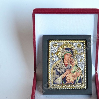 MATKA BOŻA NIEUSTAJĄCEJ POMOCY - ikonka 6.2 x 7.5 cm - 85637