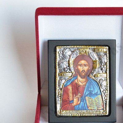 JEZUS PANTOKRATOR - ikonka 6.2 x 7.6 cm - 88088