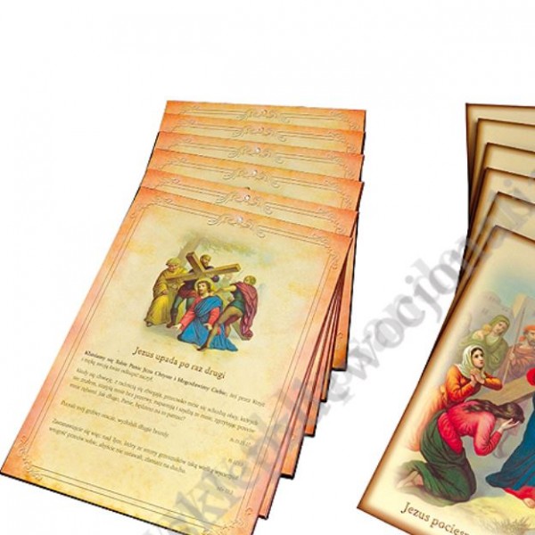 STACJE DROGI KRZYŻOWEJ - rozmiar A4 - 9721