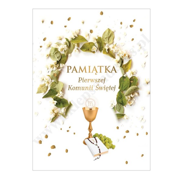 PAMIĄTKA PIERWSZEJ KOMUNII ŚWIĘTEJ