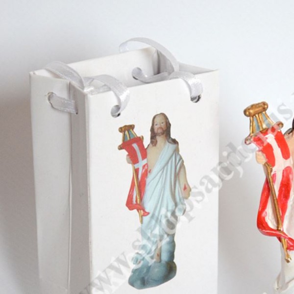 FIGURKA PANA JEZSUA ZMARTWYCHWSTAŁEGO - wys. 8.5 cm - A1324
