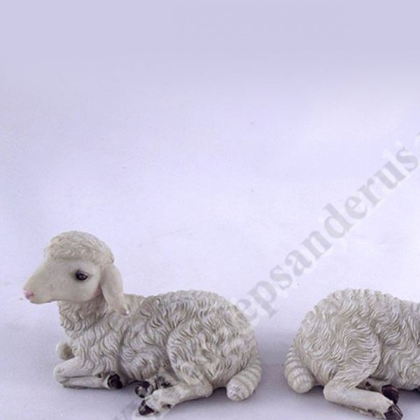 BARANEK WIELKANOCNY LEŻĄCY - wys. 7.5 cm - A2504