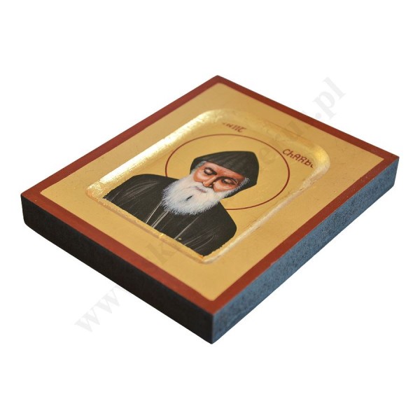 ŚWIĘTY CHARBEL - ikona 10.2 x 12.4 cm - 87170
