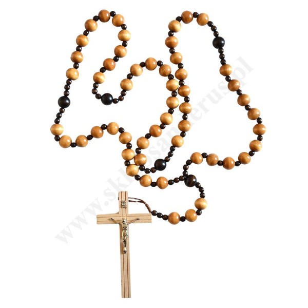 RÓŻANIEC DREWNIANY DEKROACYJNY - 88093
