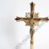 KRZYŻ MOSIĘŻNY STOJĄCY - wys. 21 cm - 68766