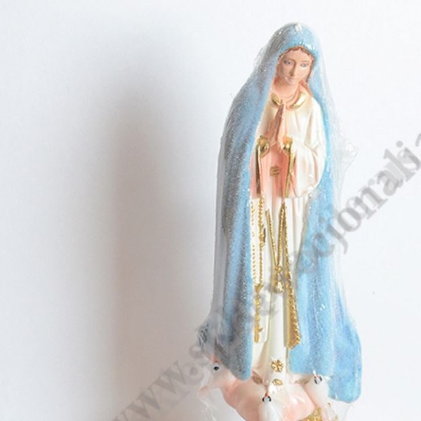 MATKA BOŻA FATIMSKA - figura zmieniająca kolor szaty - wys. 17 cm - 8574