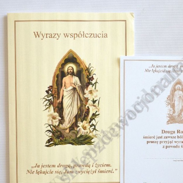 TECZKA Z KONDOLENCJAMI DLA RODZINY - 88316