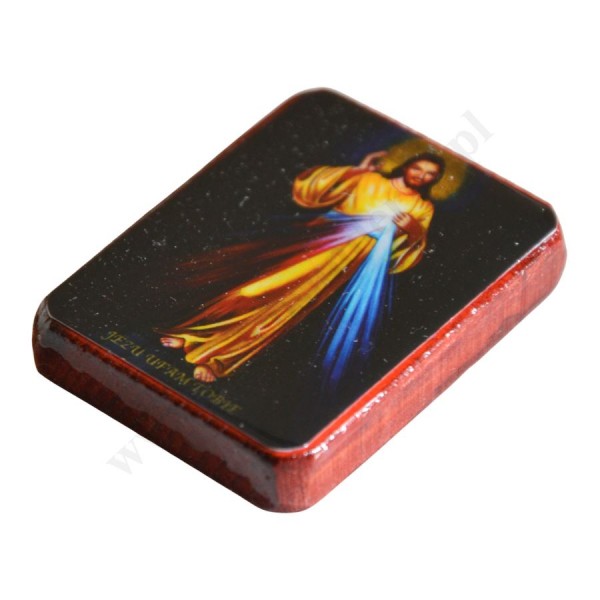 JEZU UFAM TOBIE - magnes 3.8 x 5 cm - 0475