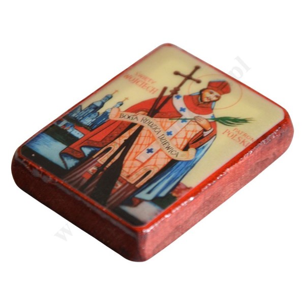 ŚWIĘTY WOJCIECH - magnes 3.8 x 5 cm - 82709