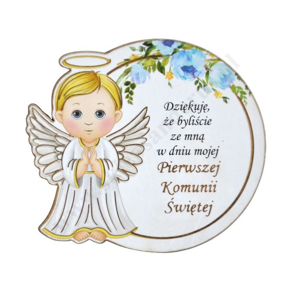 ANIOŁEK CHŁOPIEC - PODZIĘKOWANIE KOMUNIJNE - 65658