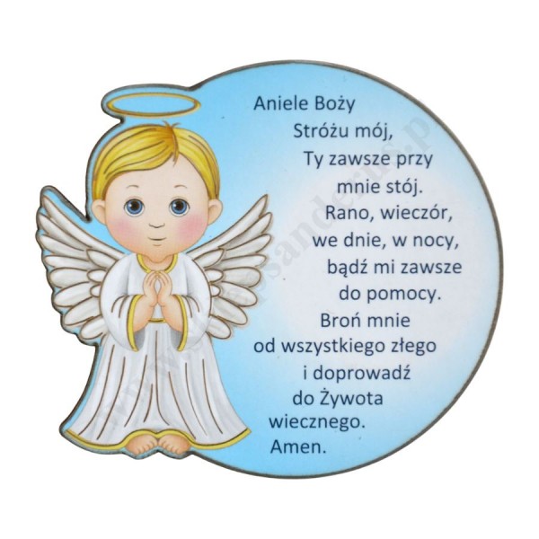ANIOŁEK CHŁOPIEC - ANIELE BOŻY - magnes - 65644