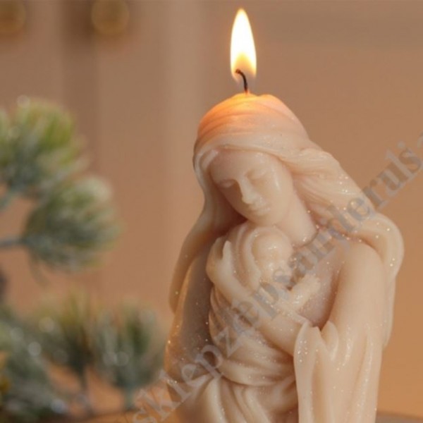 OUR LADY - świeca wys.11 cm - 78593