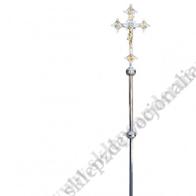KRZYŻ OŁTARZOWO PROCESYJNY wys. 210 cm -  2297