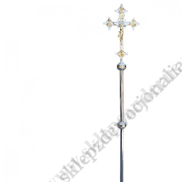 KRZYŻ OŁTARZOWO PROCESYJNY wys. 210 cm -  2297