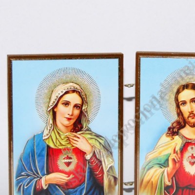 DYPTYK - SERCE PAJA JEZUSA I MATKI BOŻEJ - 86963