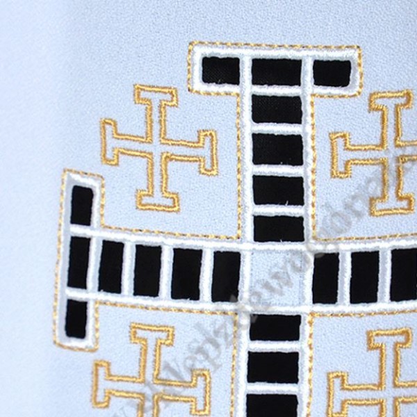 KOMŻA KAPŁAŃSKA - haft wypalana złota - wzrost 176