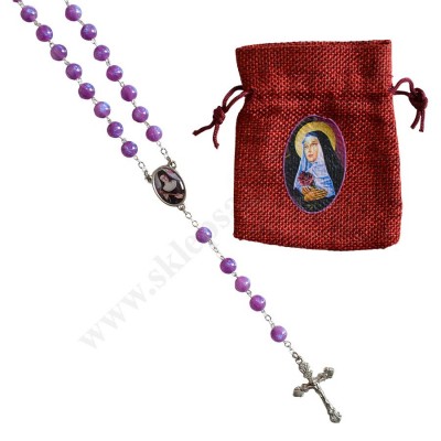 RÓŻANIEC ŚWIĘTEJ RITY W WORECZKU - 65740