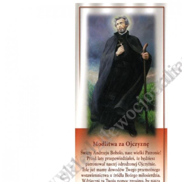 MODLITWA ZA OJCZYZNĘ - ZAKŁADKA - 4837