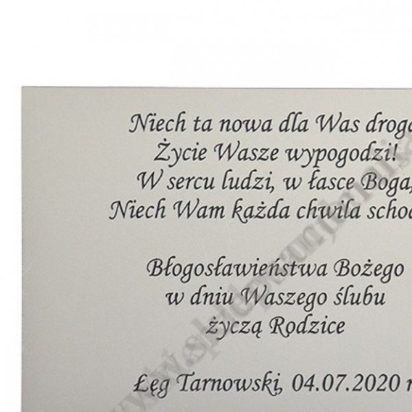 PAMIĄTKA I KOMUNII ŚWIĘTEJ - OBRAZEK SREBRNY - 6750S/3OW