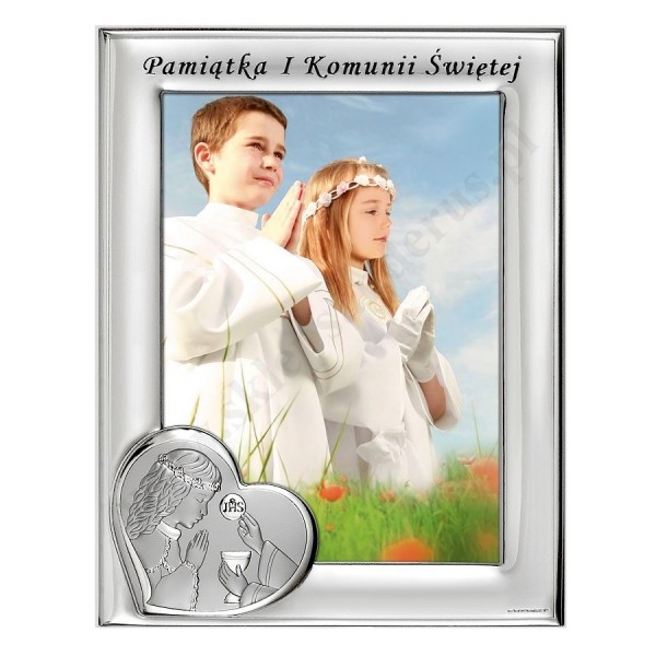 RAMKA KOMUNIJNA NA ZDJĘCIE - 9 x 13 cm - 1165N/3BA