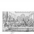 OSTATNIA WIECZERZA - OBRAZEK SREBRNY - 81237/8L