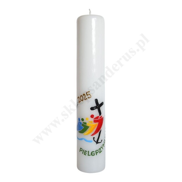 ŚWIECA JUBILEUSZOWA - wys. 30 cm - 62850