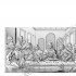 OSTATNIA WIECZERZA - OBRAZEK SREBRNY - 81221/3L