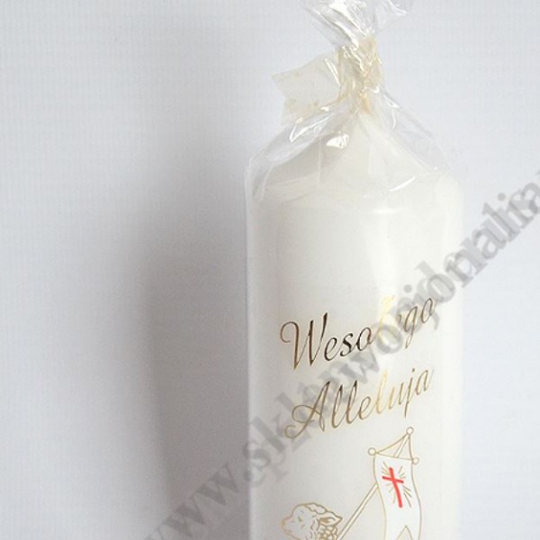 ŚWIECA PASCHALNA - wys. 11 cm - 4862